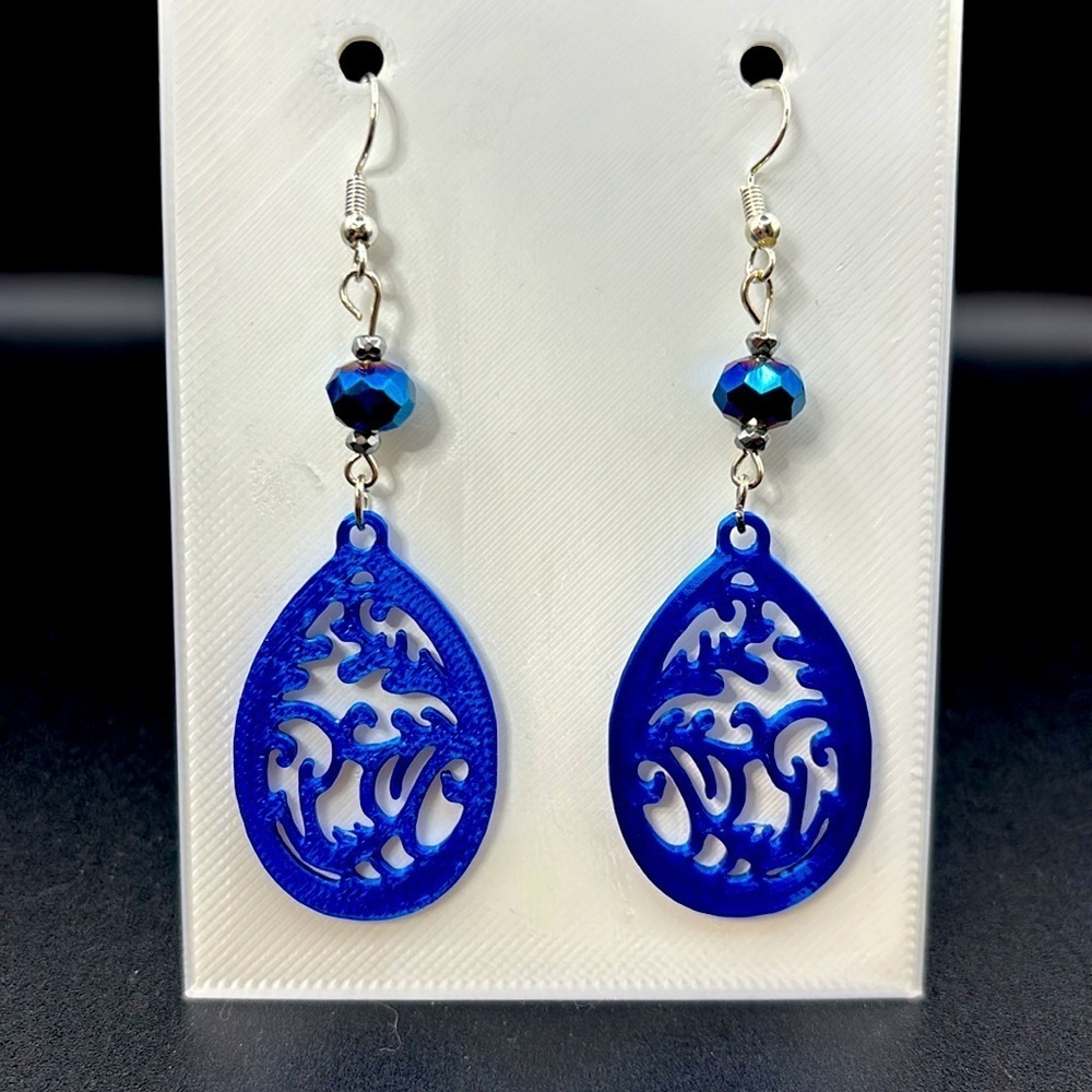 Teardrop Earrings - Picture 5 of 6